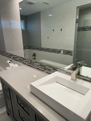 Spotless kitchen after a professional cleaning by Gabby's Cleaning Service in Orange County