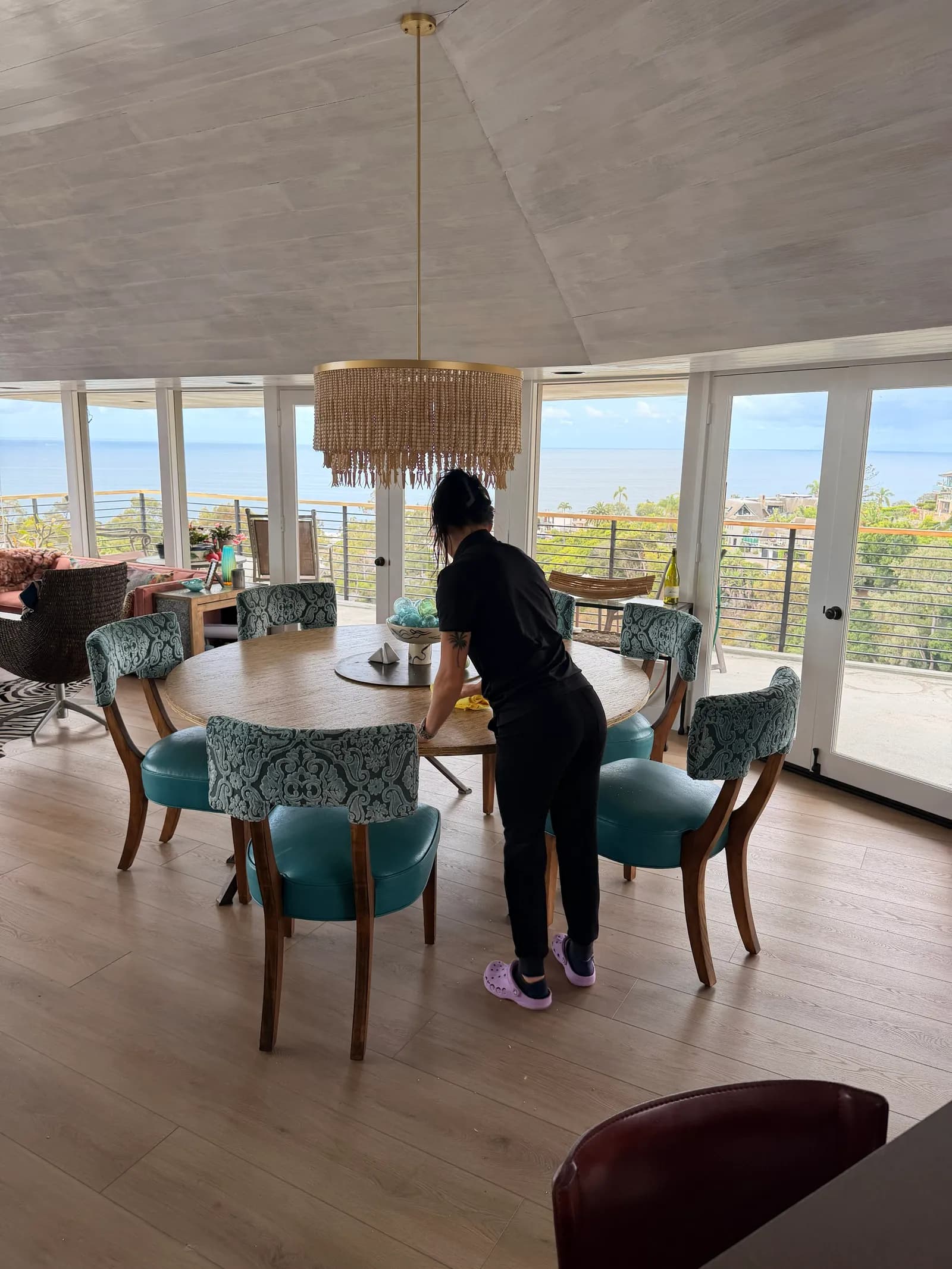 Tidy, polished home interior cleaned by Gabby's Cleaning Service